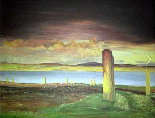 Daybreak Storm at Brodgar