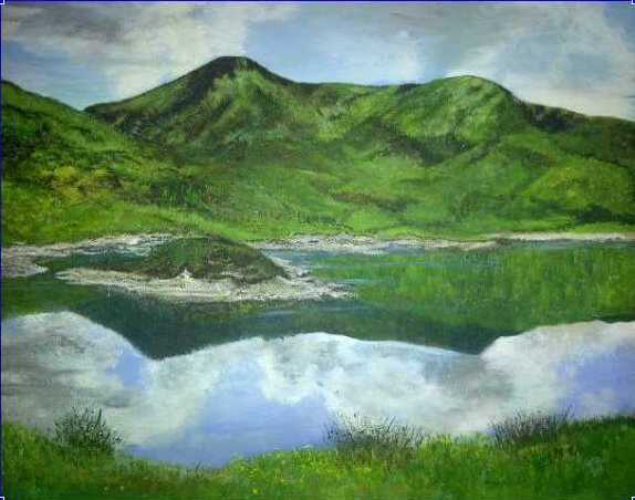 Loch Cluanie in Summer